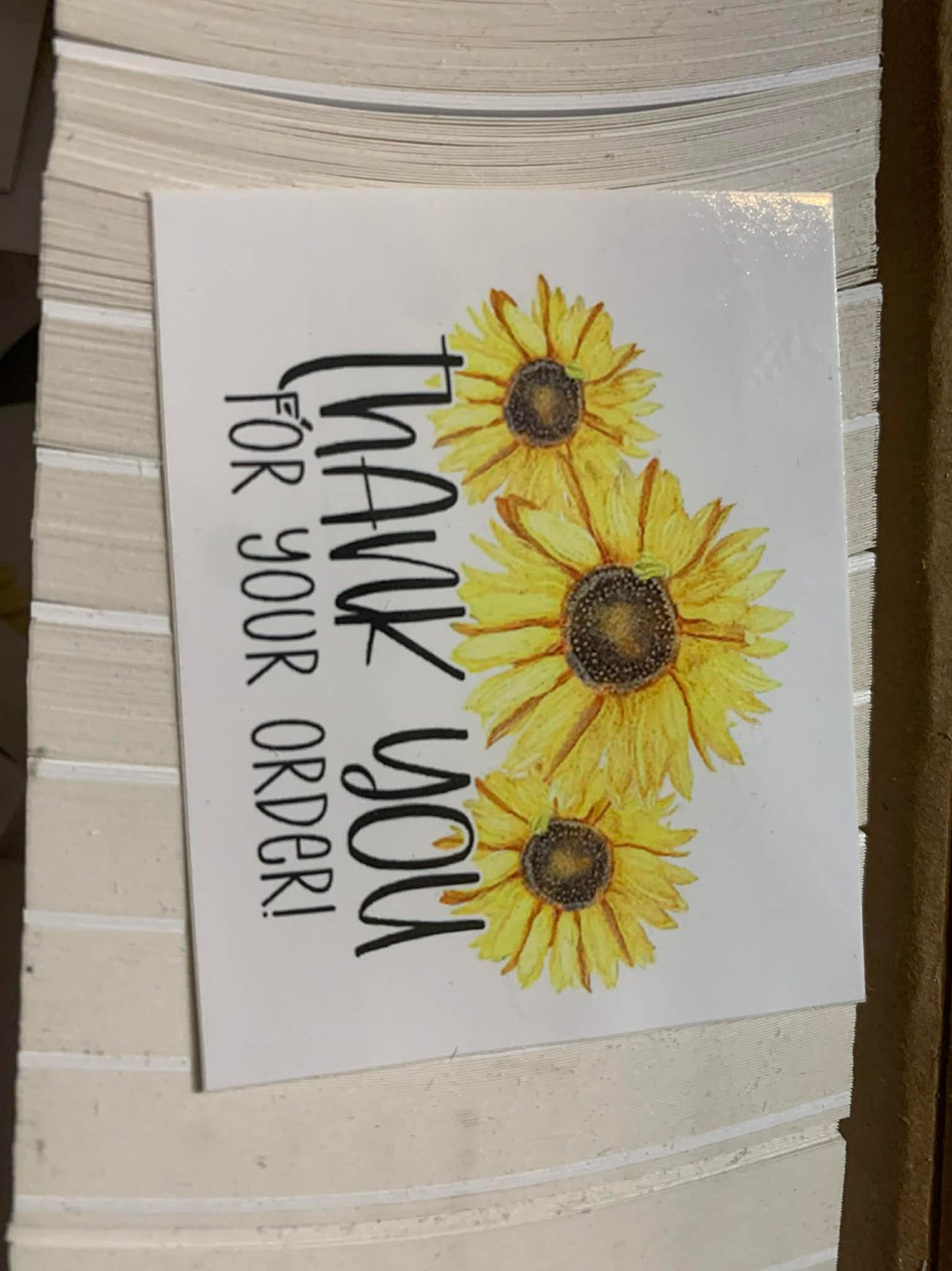 Packaging Stickers Box - Contains 1000+