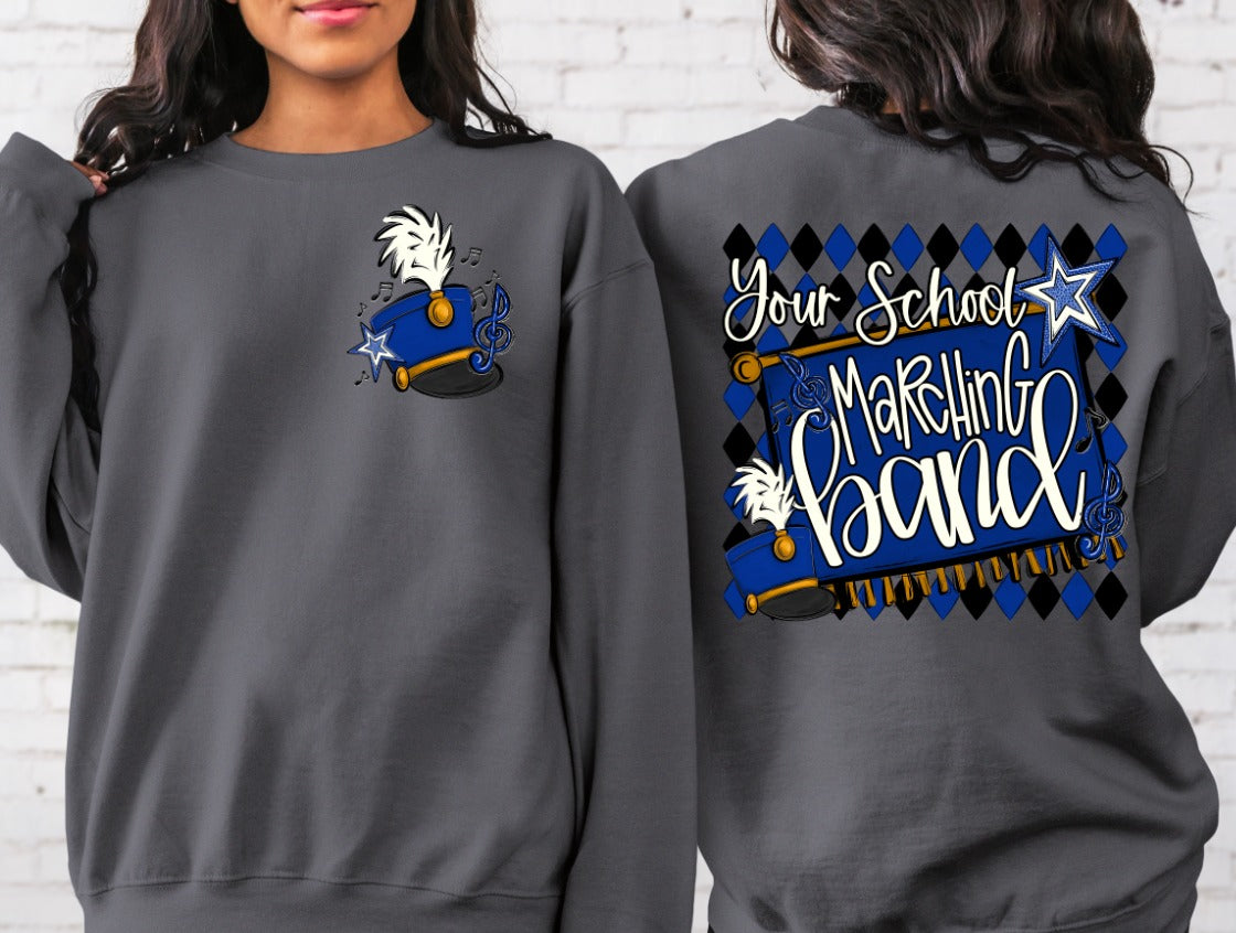 Custom Marching Band Sublimation or DTF Transfers