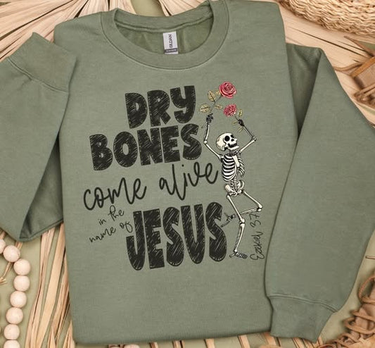 Dry Bones Sublimation or DTF Transfers