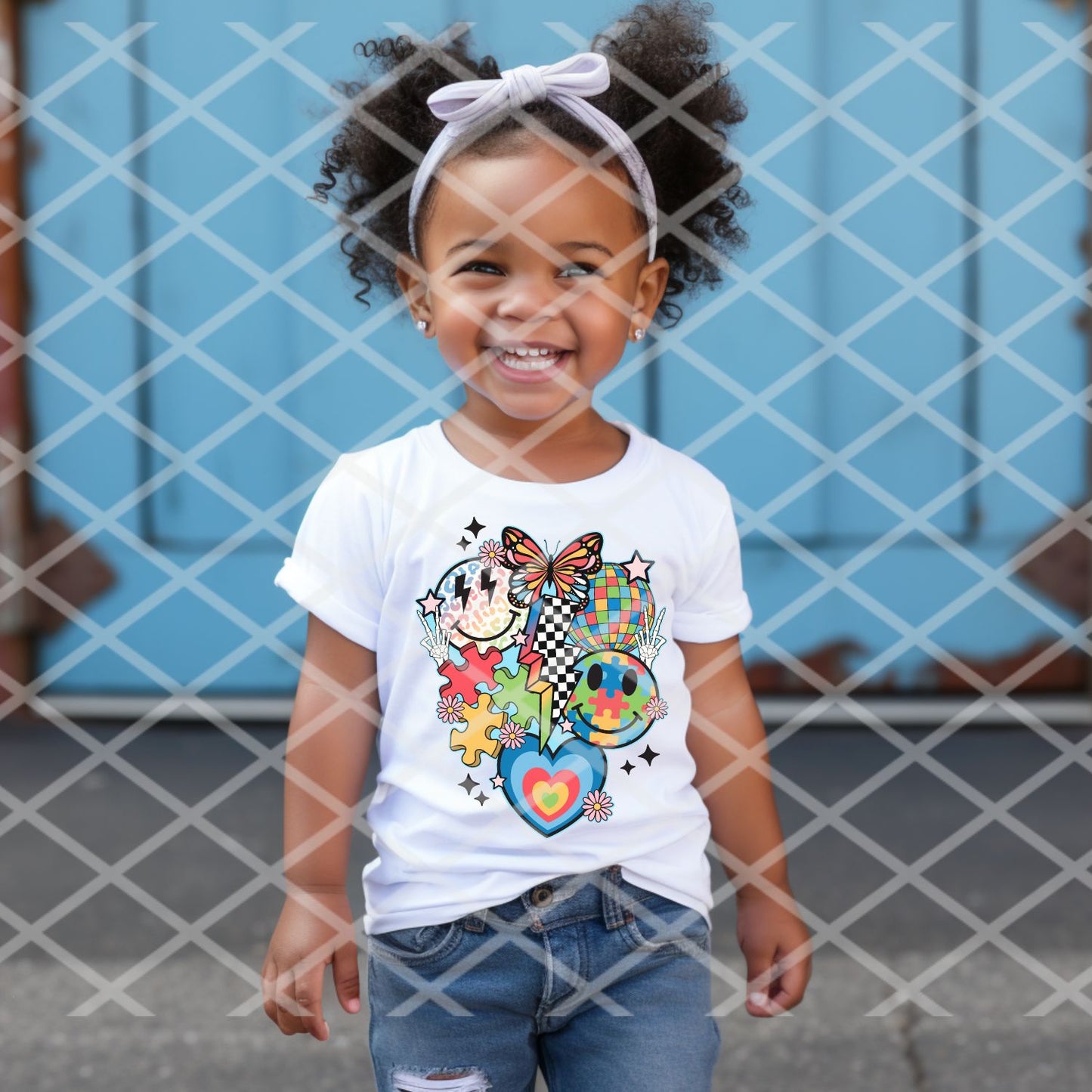 Autism Sublimation or DTF Transfers