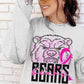 Pink Bears Sublimation or DTF Transfers