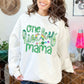 One Lucky Mama, Custom Name, DTF or Sublimation Transfer
