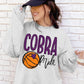 Cobra Pride Basketball Sublimation or DTF Transfers