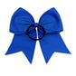 Hair Bows 8" Blue