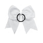 Hair Bows 8" White