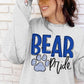 Bear Pride Paw Print Sublimation or DTF Transfers