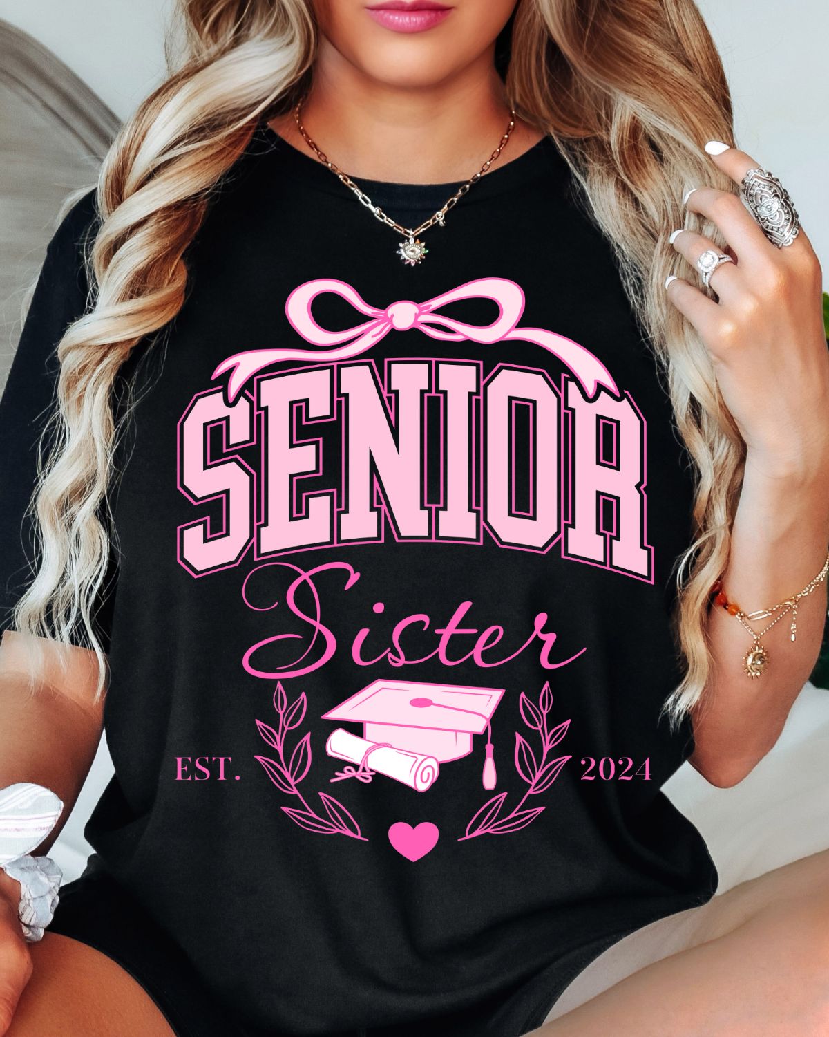 Senior Sister Ready to Press DTF Transfers