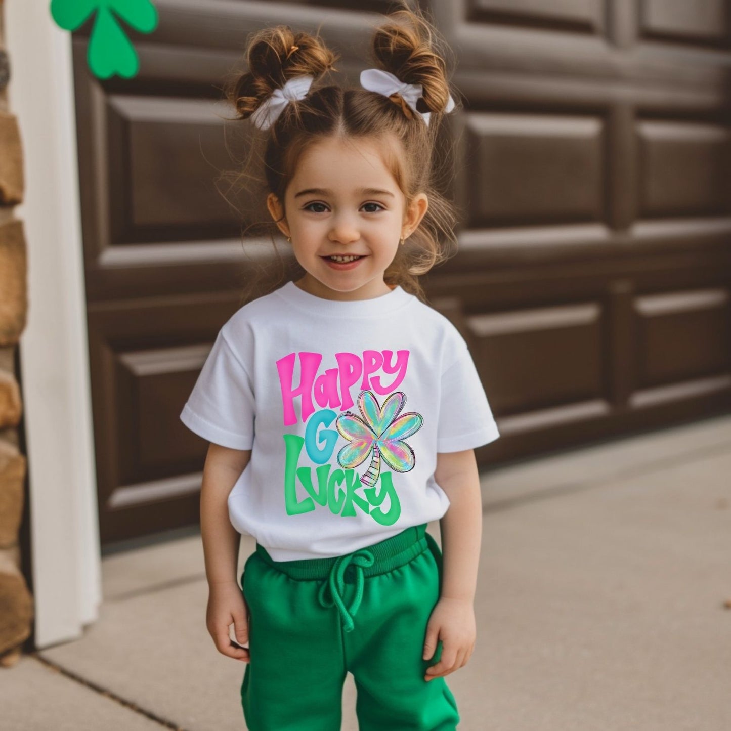 Happy Go Lucky DTF or Sublimation Transfer