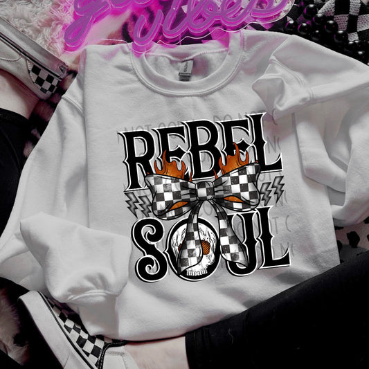 Rebel Soul Sublimation or DTF Transfers