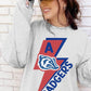 Badgers Bolt Sublimation or DTF Transfer
