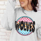 Wolves School Spirit Sublimation or DTF Transfer