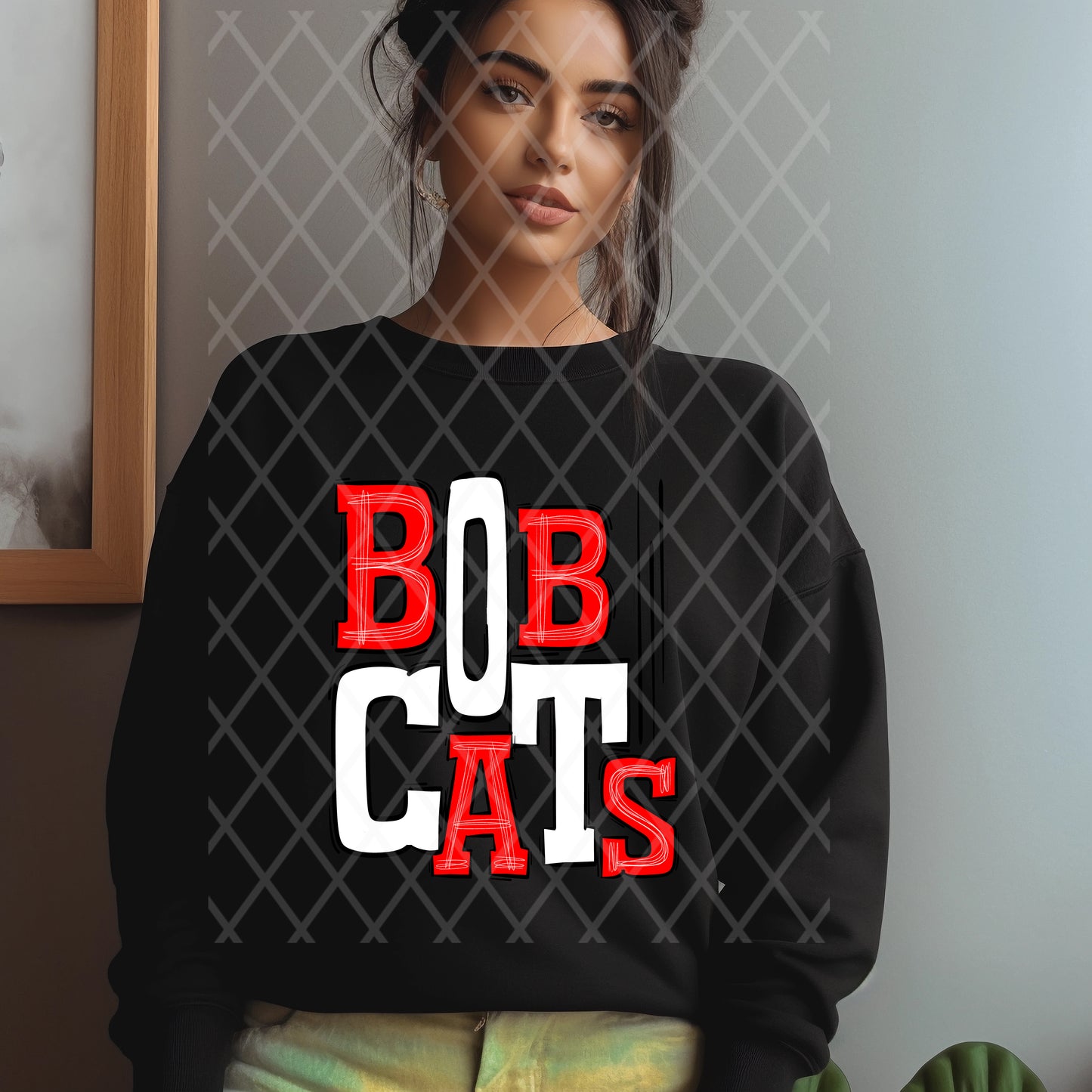 Bobcats Sublimation OR DTF Transfer