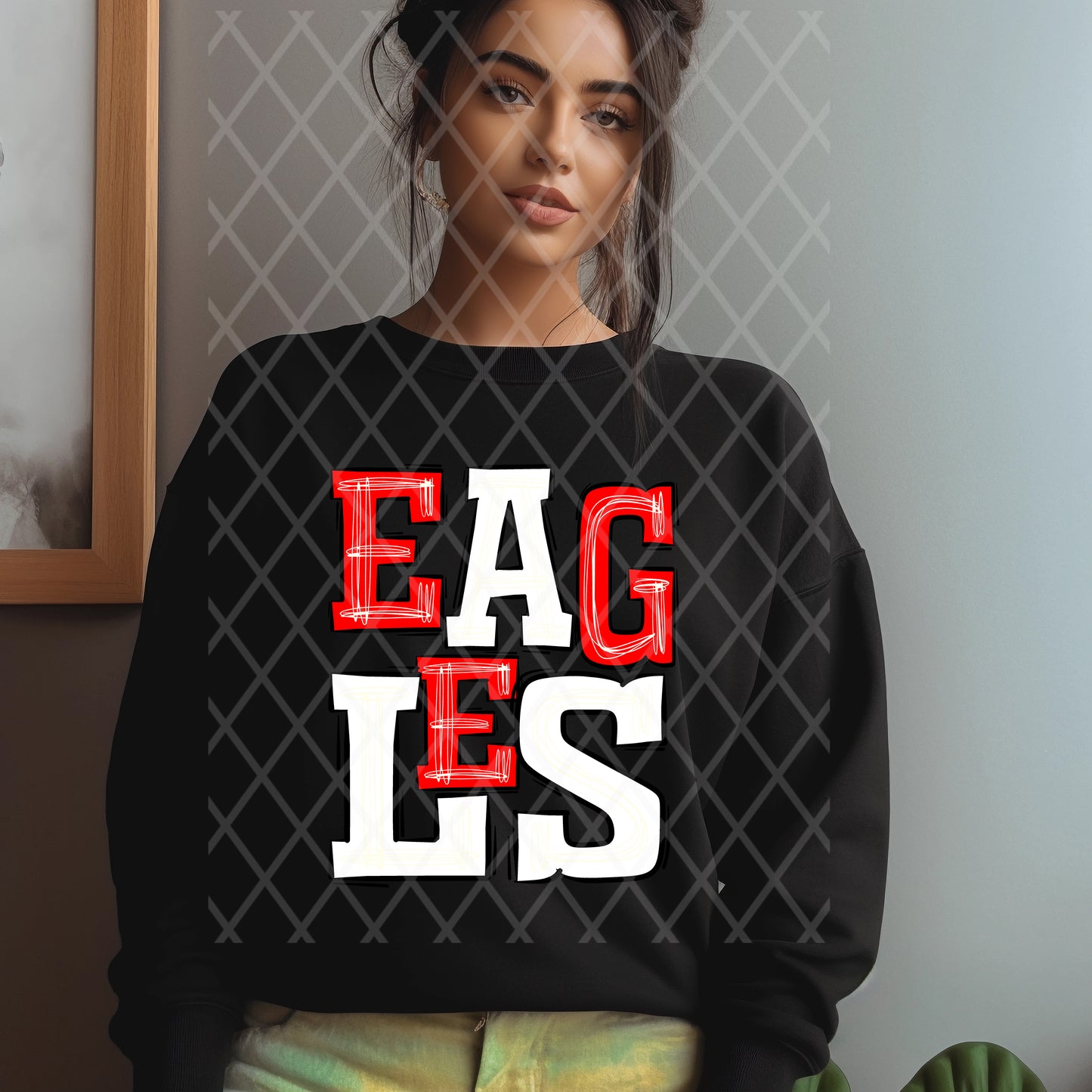 Eagles Sublimation or DTF transfer