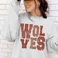 Wolves Maroon and Gold School Spirit Sublimation or DTF Transfer