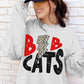 Bobcats School Spirit Sublimation or DTF Transfer