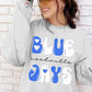Bluejays School Spirit Sublimation or DTF Transfer