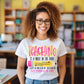 Teaching is a walk in the park funny, Ready to Press DTF Transfer