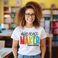 Difference Maker Teacher, Ready to Press DTF Transfer