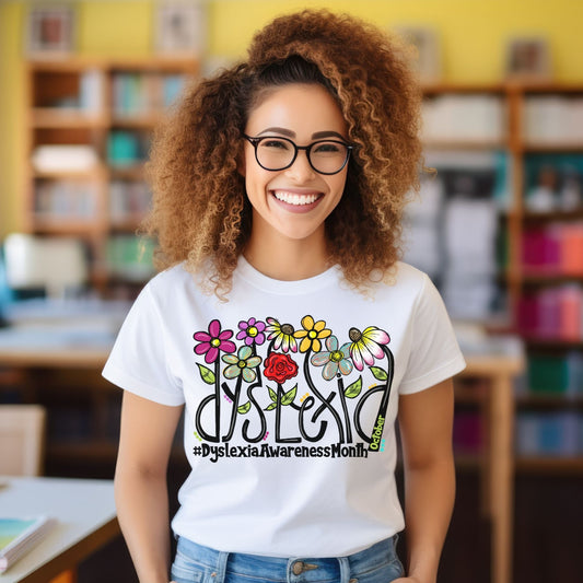 Dyslexia, Ready to Press DTF Transfer