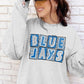 Bluejays School Spirit Sublimation or DTF Transfer