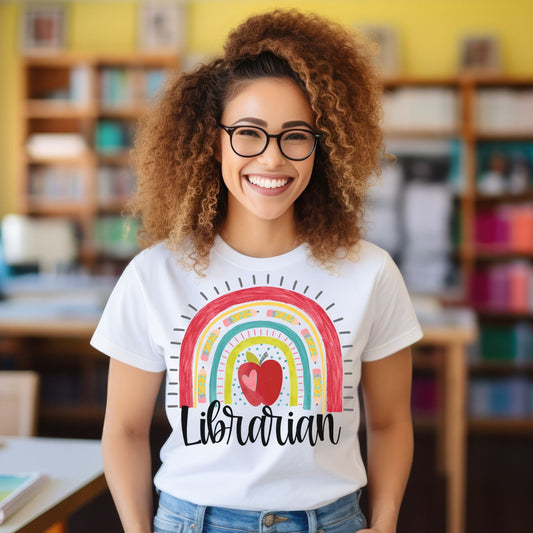Librarian, Ready to Press DTF Transfer