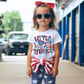 Little Miss Merica, Ready to Press DTF Transfer