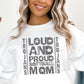 Trojans Softball Mom School Spirit Sublimation or DTF Transfer