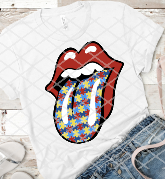 Autism Sublimation or DTF Transfers