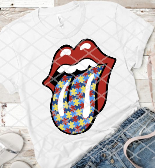 Autism Sublimation or DTF Transfers