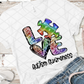 Autism Sublimation or DTF Transfers