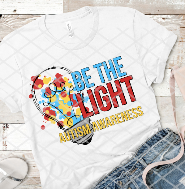 Autism Sublimation or DTF Transfers