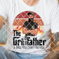 Custom Father's Day Picture, The Grillfather, DTF Ready to Press Transfer