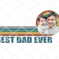 Custom Father's Day Picture, DTF Ready to Press Transfer