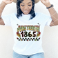 Juneteenth 1865, Ready to Press Sublimation Transfer