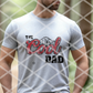 The Cool Dad,  DTF Ready to Press transfer