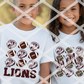 Lions Football Mt. Ida (Cursive Font) Sublimation, DTF, or HTV Transfer