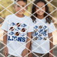 Lions Football Jessieville (Sport Font) Sublimation, DTF, or HTV Transfer