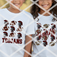Trojan Football (Cursive Font), Sublimation, DTF or HTV Transfer