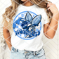 Hornets, Preppy, Blue Sublimation, DTF, or HTV Transfer