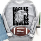 Eagles School Spirit Sublimation or DTF Transfer