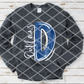 Painted D Outlaws (white) DTF Transfer