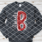 Painted B Hornets (white) DTF Transfer