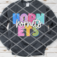 Hornets Big and Bright Sublimation, DTF, or HTV Transfer