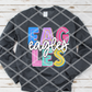 Eagles Big and Bright Sublimation or DTF transfer