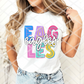 Eagles Big and Bright Sublimation or DTF transfer
