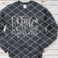 Painted NPC Nighthawks (white) DTF transfer
