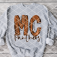 Painted MC Panthers (black) Sublimation or DTF Transfer