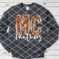 Painted MC Panthers (white) DTF Transfer