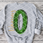 Painted O Warriors (black) Sublimation or DTF transfer
