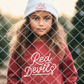 Hand Letters Red Devils Sublimation or DTF Transfer